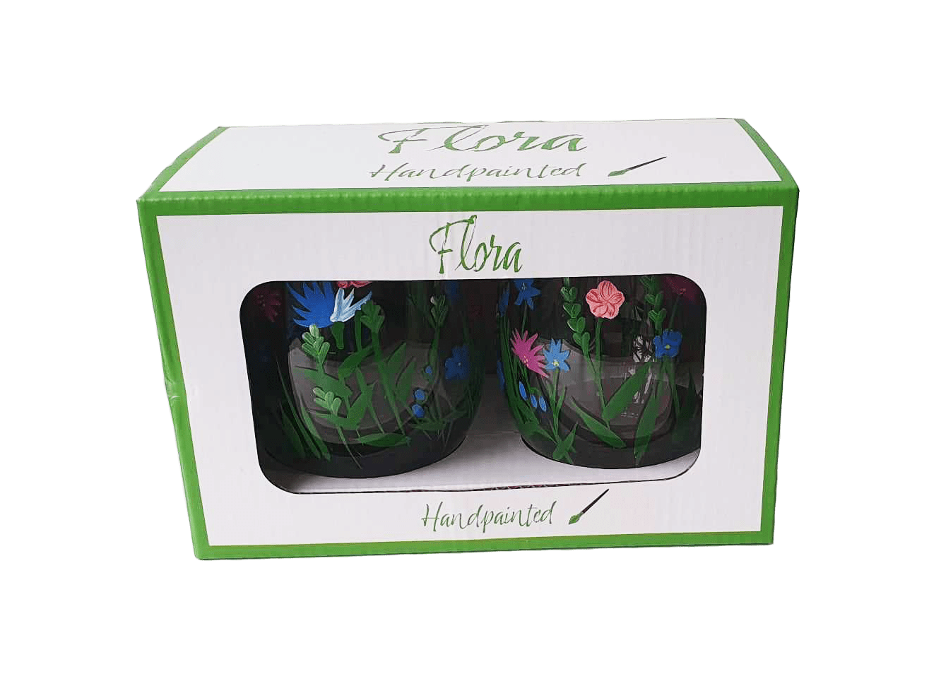 Flora Tumbler/Mocktail Glass Flowerfield, 450ml, 2-pack, giftbox /1 - Afbeelding 3